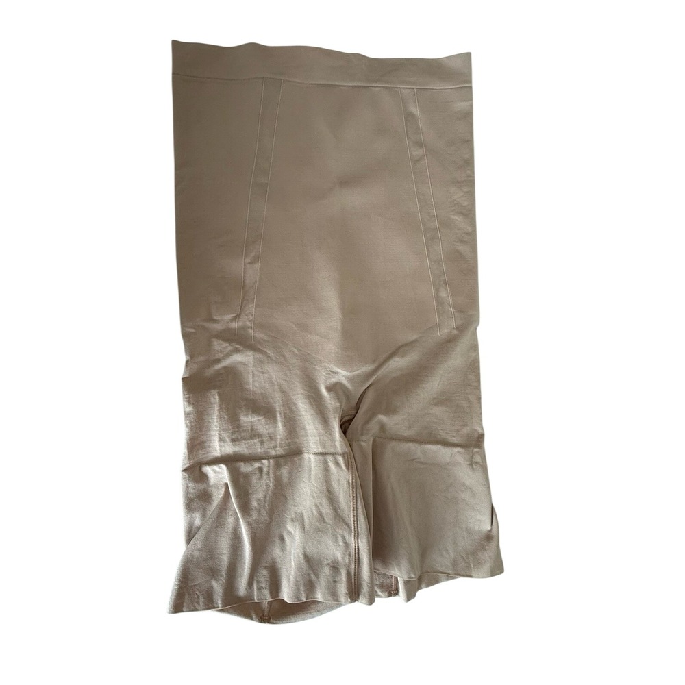 Spanx High-Waisted Shaper Shorts Tummy Control 2745 Soft Nude Size L 1487
